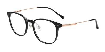 Square Black Eyeglasses