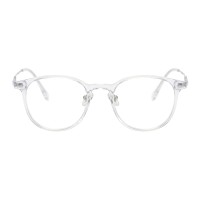 Square Silver Eyeglasses
